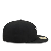 New Era Chicago Bulls Black Gray 59FIFTY Fitted Hat right side view
