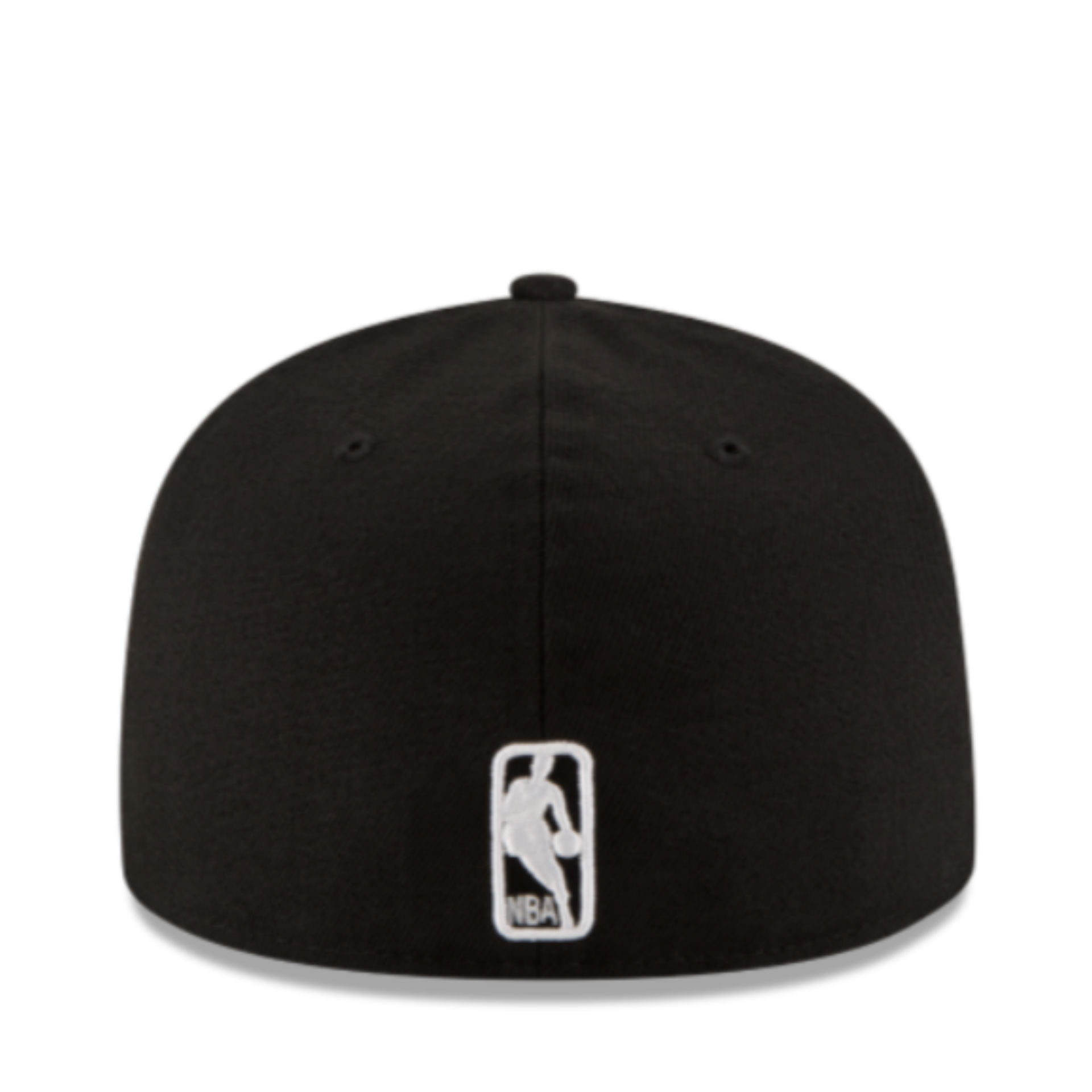 New Era NBA Chicago Bulls 59FIFTY Fitted Hat - Black White back view