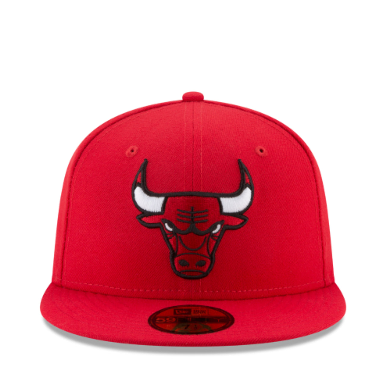 New Era NBA Chicago Bulls 59FIFTY Fitted Hat - Red front view