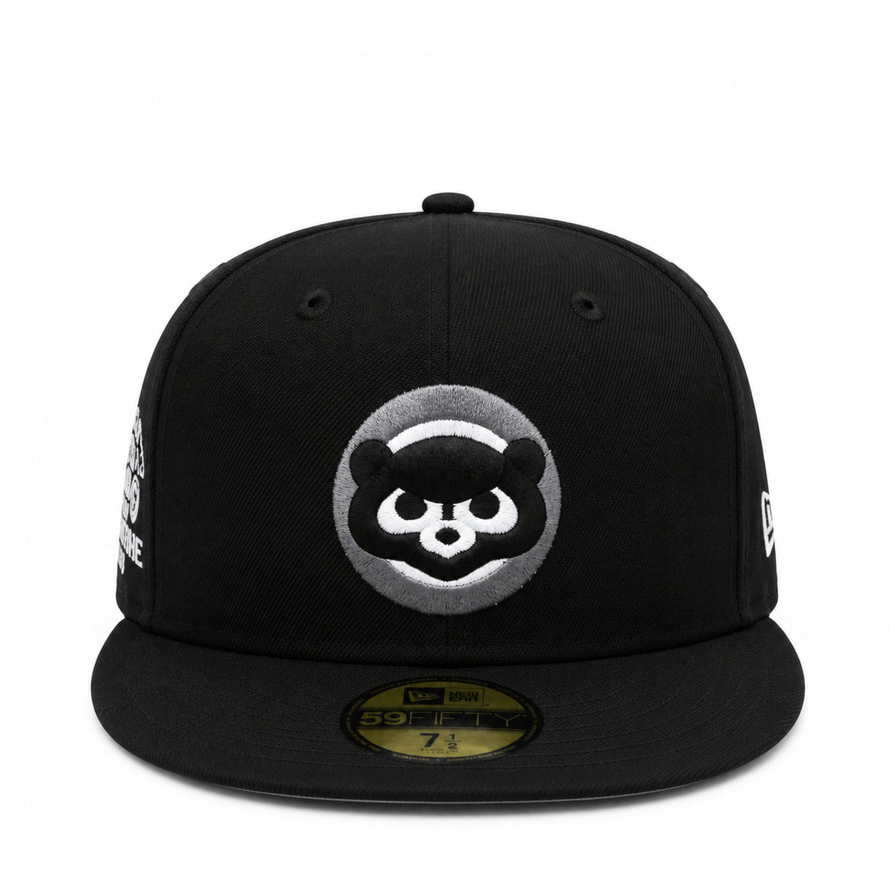 New Era Chicago Cubs Cooperstown Black ASG 1990 59FIFTY Fitted Hat front view