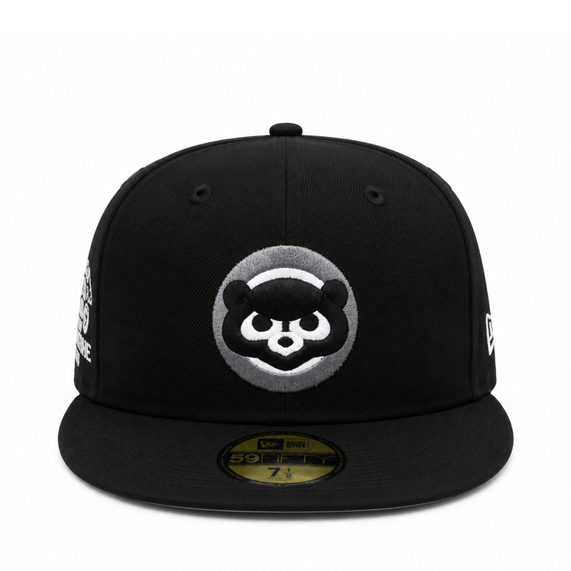 New Era Chicago Cubs Cooperstown Black ASG 1990 59FIFTY Fitted Hat front view