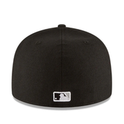 New Era Chicago White Sox 2005 World Series Black 59FIFTY Fitted Hat with side patch back view