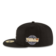 New Era Chicago White Sox 2005 World Series Black 59FIFTY Fitted Hat with side patch side view