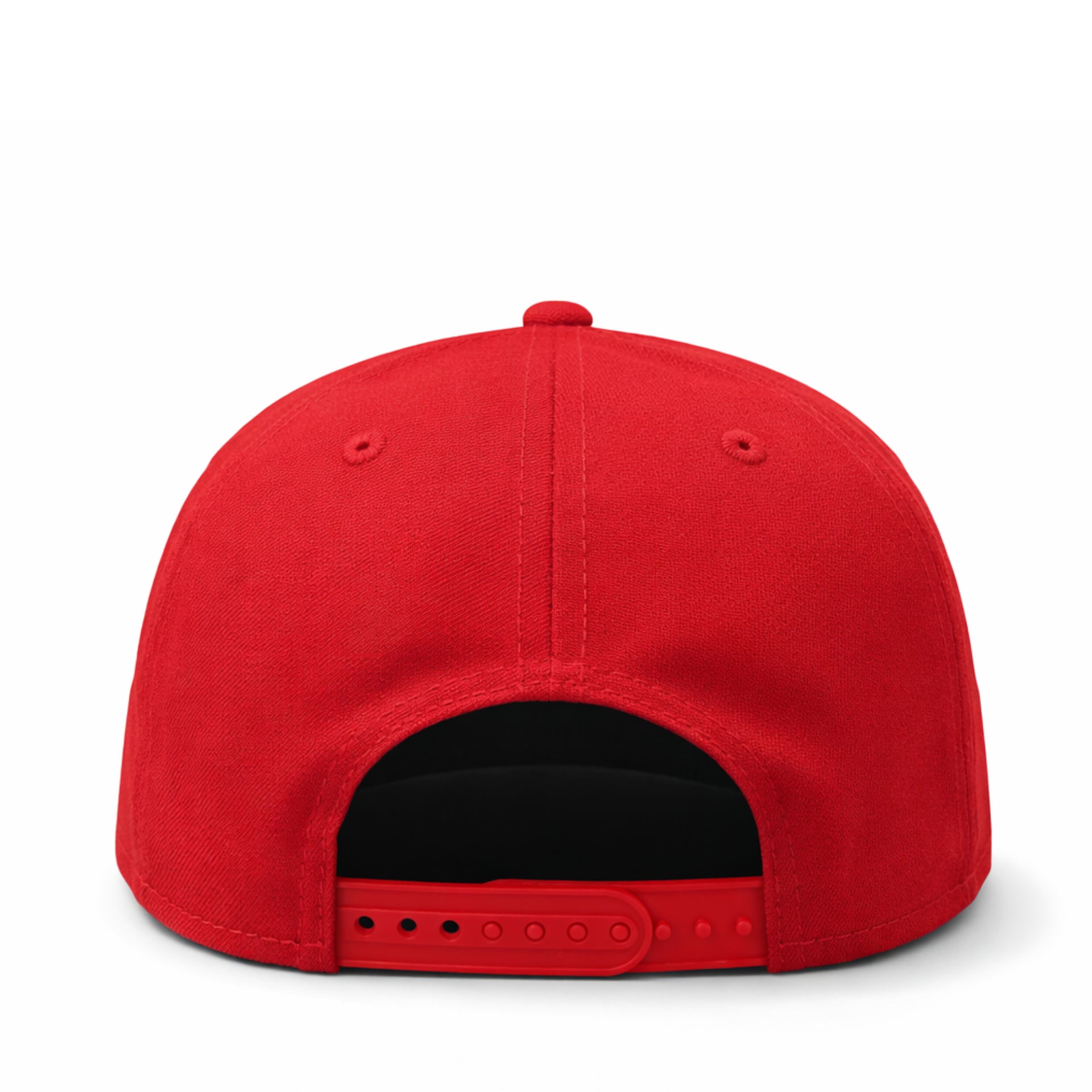 back of New Era Chicago White Sox 9FIFTY A-Frame Curved Snapback Hat - Red