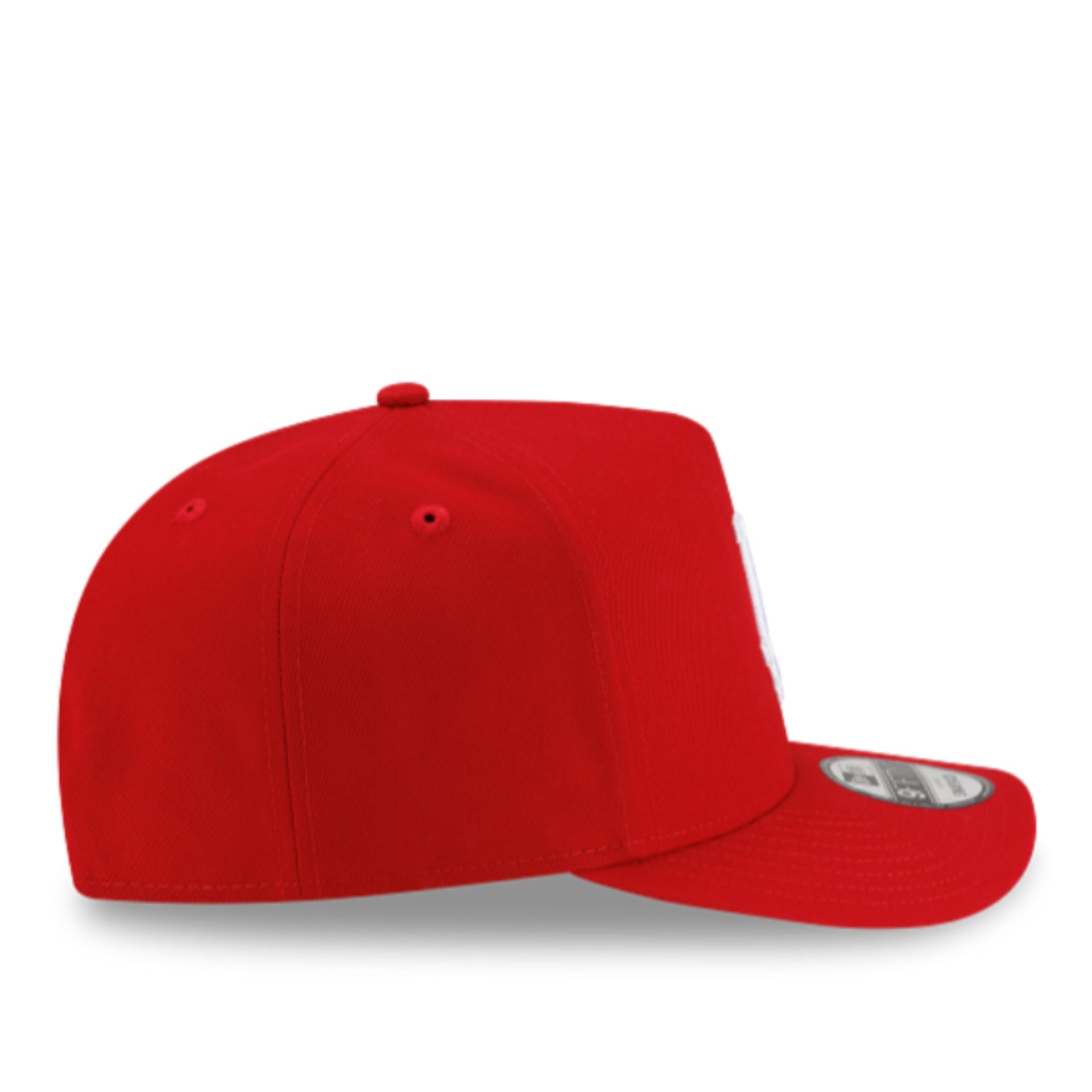 New Era Chicago White Sox 9FIFTY A-Frame Curved Snapback Hat - Red side view
