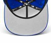 gray bottom of New Era Chicago White Sox 9FIFTY A-Frame Curved Snapback Hat - Blue