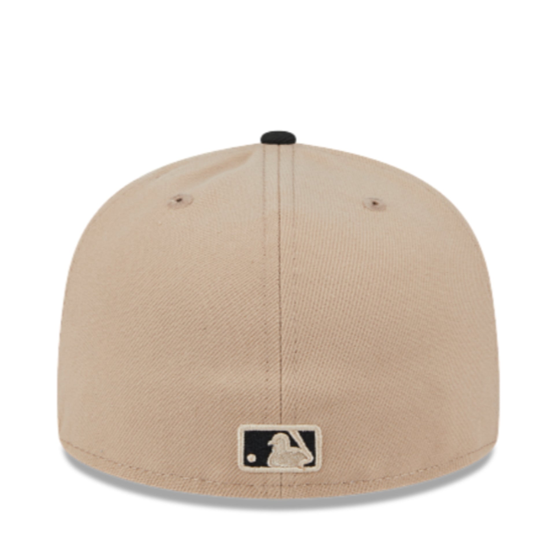 New Era Chicago White Sox 59FIFTY Fitted Hat - Camel/Black 2 tone back view