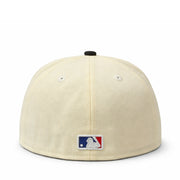 New Era Chicago White Sox 59FIFTY Fitted Hat - Chrome Black back view