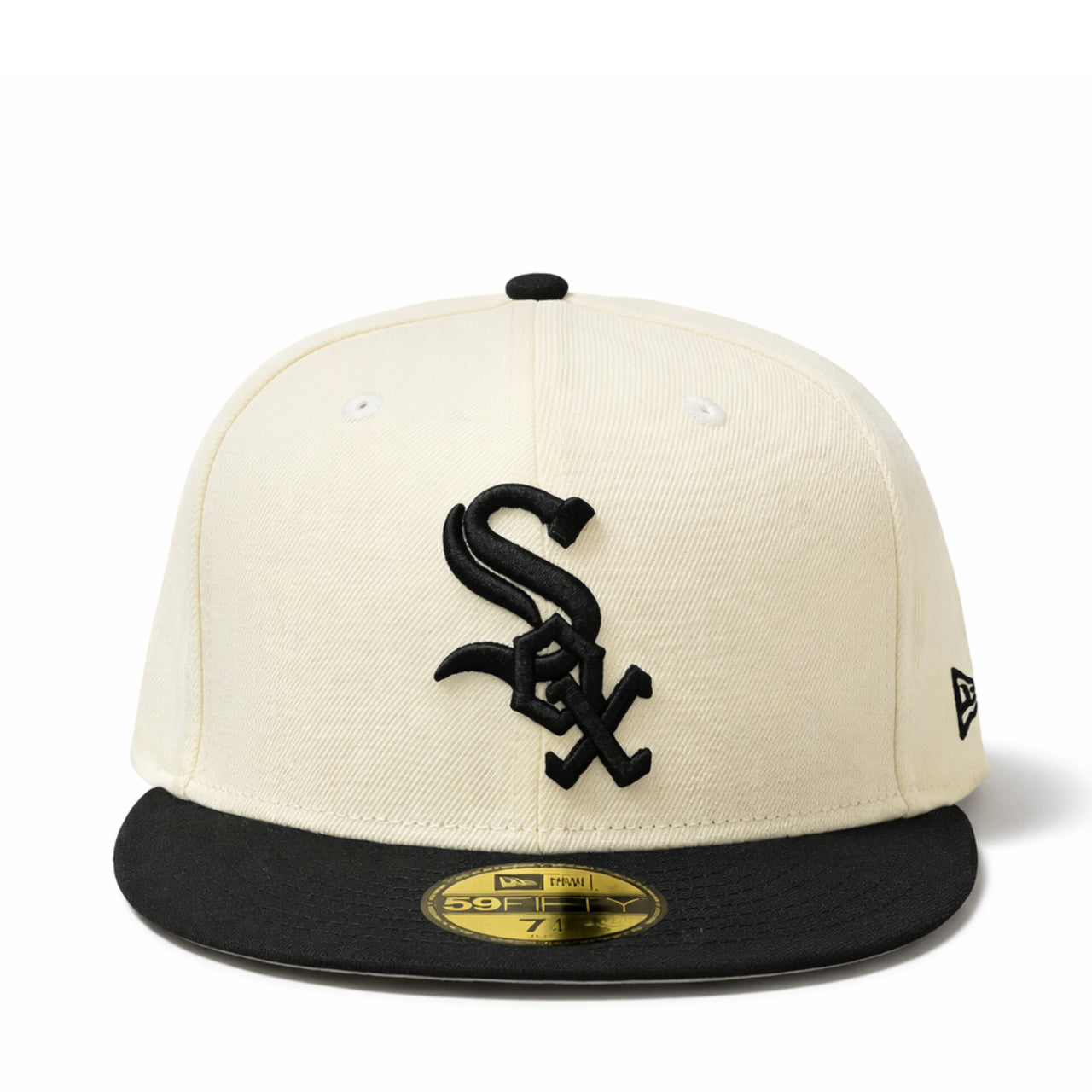 New Era Chicago White Sox 59FIFTY Fitted Hat - Chrome Black