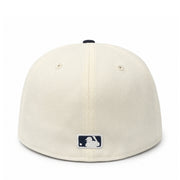 New Era Chicago White Sox 59FIFTY Fitted Hat - Chrome Navy back view