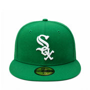 New Era Chicago White Sox Kelly Green 59FIFTY Fitted Hat front view