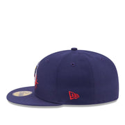 New Era Chivas De Guadalajara Side Script Navy 59FIFTY Fitted Hat left side view