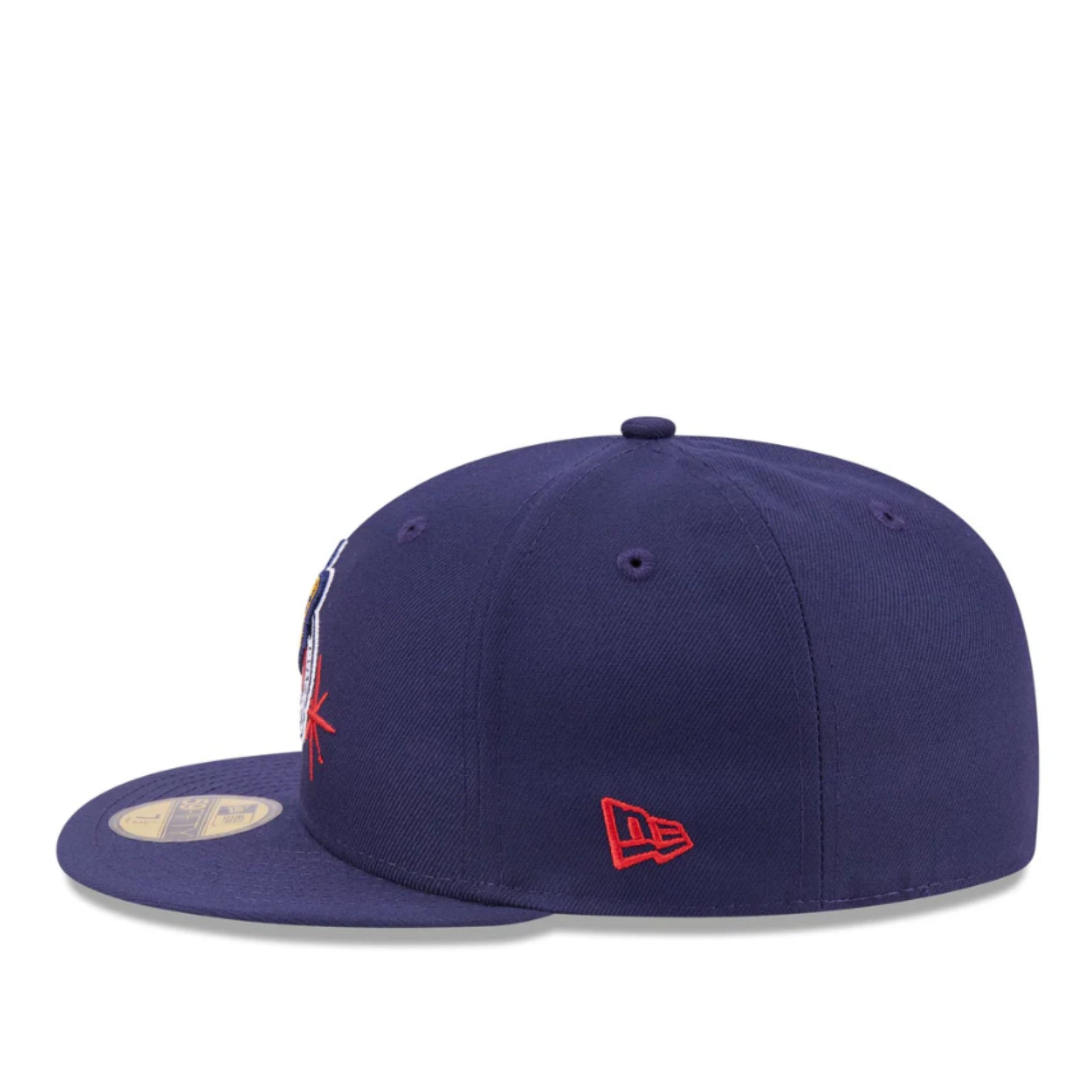 New Era Chivas De Guadalajara Side Script Navy 59FIFTY Fitted Hat left side view