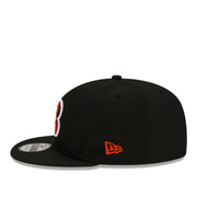 New Era NFL Cincinnati Bengals 9FIFTY Snapback Hat - Black side view