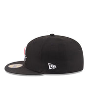 New Era Cruz Azul Side Script Navy 59FIFTY Fitted Hat left side view