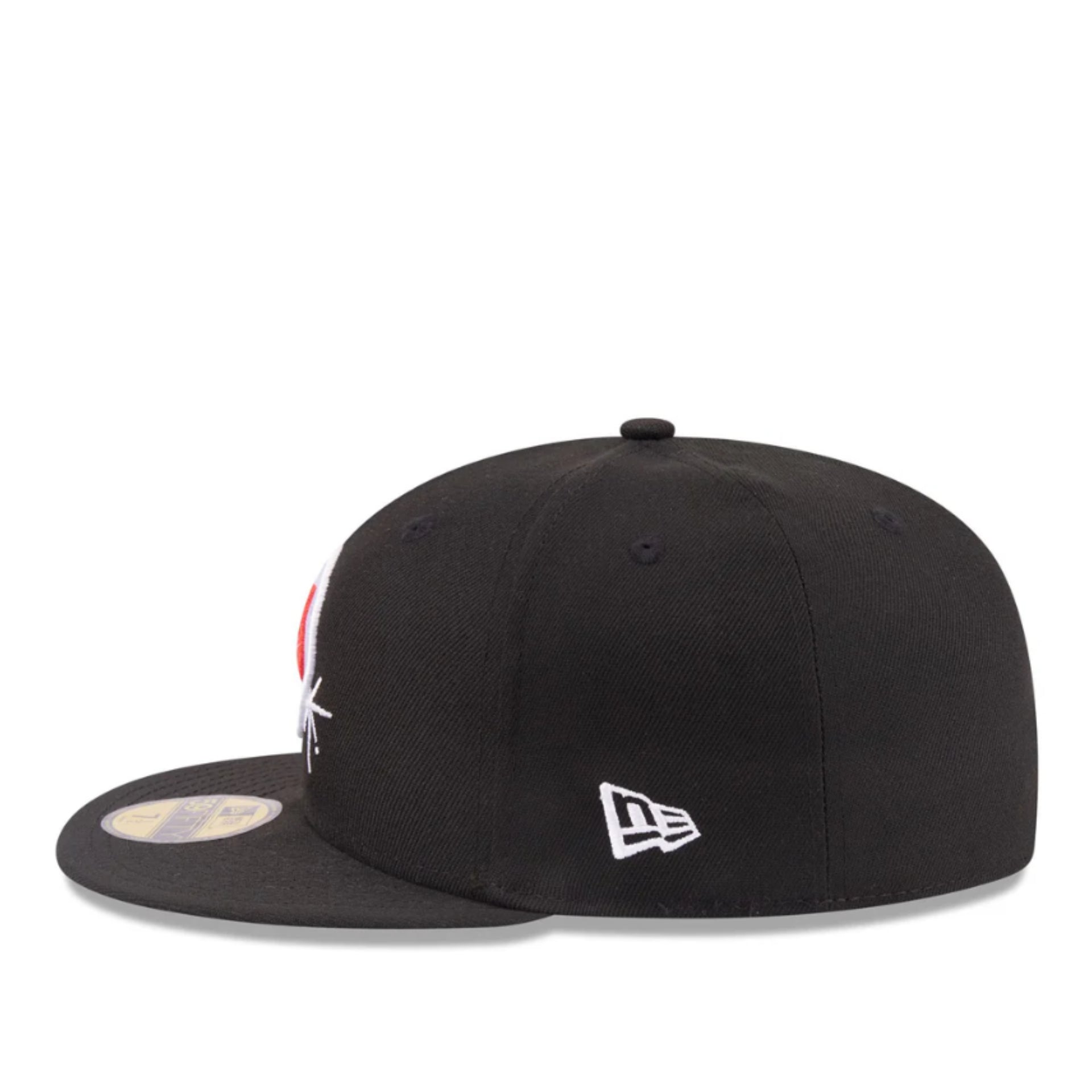 New Era Cruz Azul Side Script Navy 59FIFTY Fitted Hat left side view