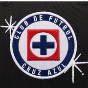New Era Cruz Azul Side Script Navy 59FIFTY Fitted Hat logo view