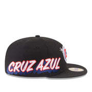 New Era Cruz Azul Side Script Navy 59FIFTY Fitted Hat right side view