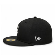 Dark gray cap with black logo on a white background