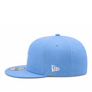 New Era Los Angeles Dodgers Sky Blue 9FIFTY Snapback Hat left side view