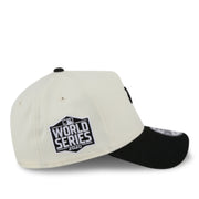 New Era Los Angeles Dodgers WS20 Upside Down Chrome Black 9FORTY A-Frame Snapback right side view