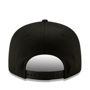 New Era Florida Marlins Black Cooperstown 9FIFTY Snapback Hat back view
