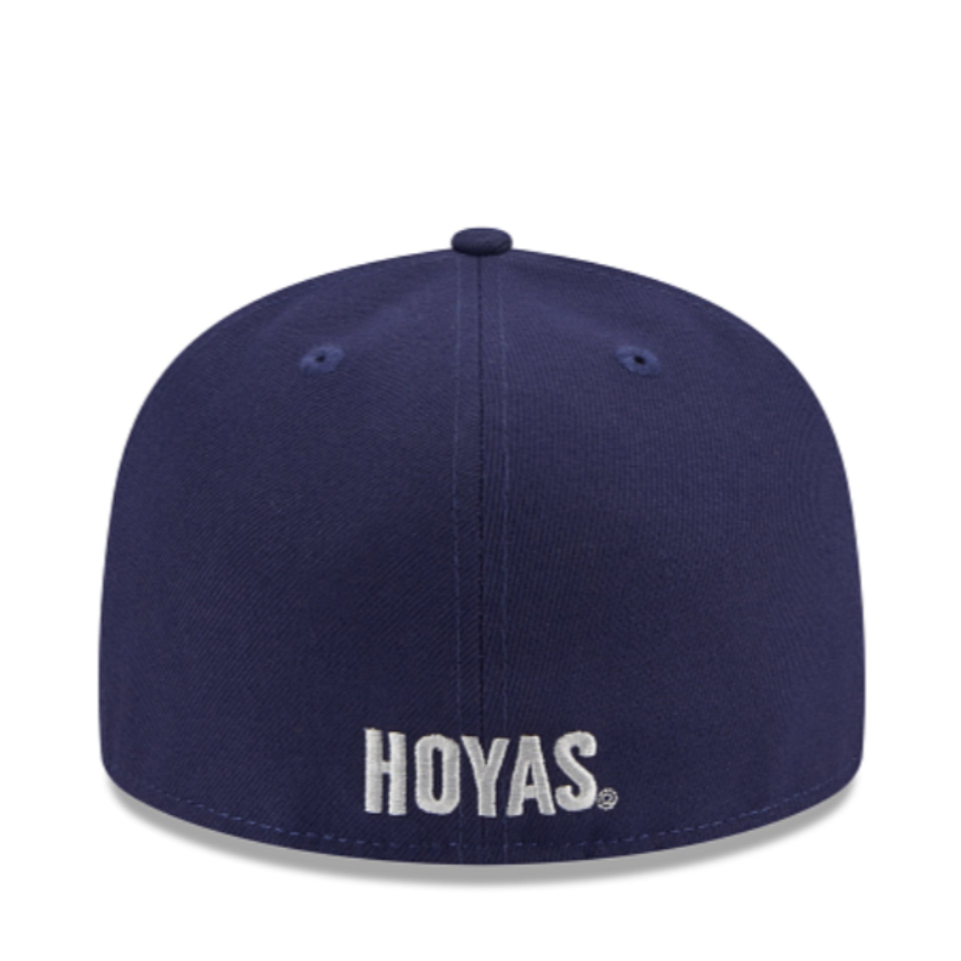 New Era Georgetown Hoyas Navy 59FIFTY Fitted Hat back view