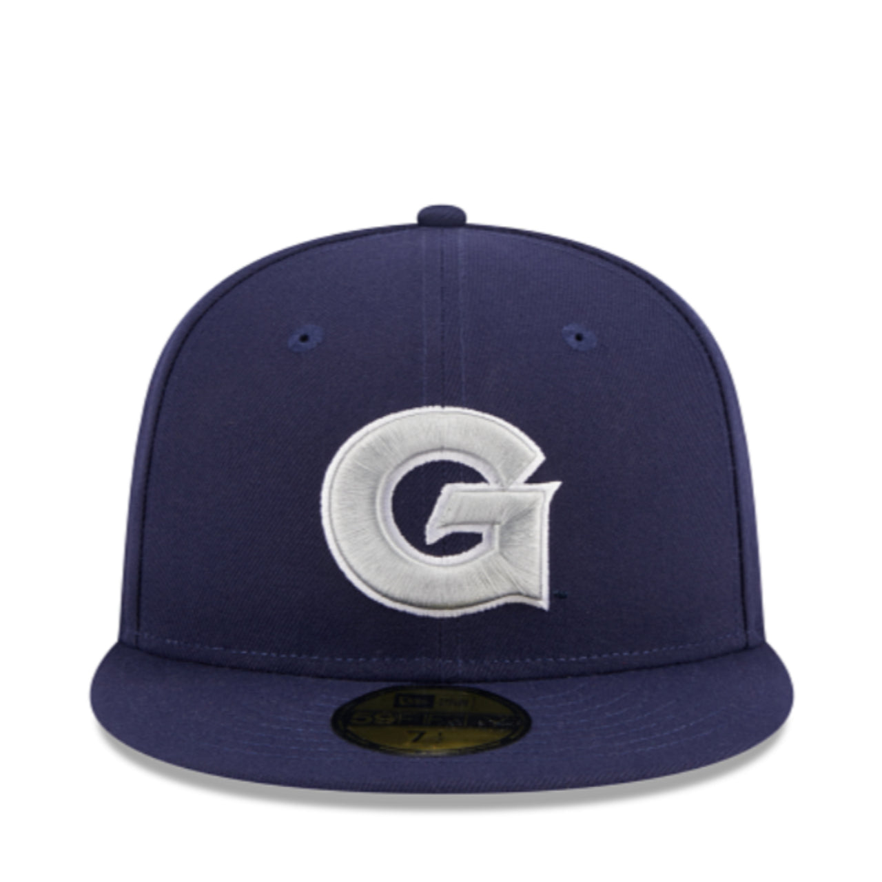 New Era Georgetown Hoyas Navy 59FIFTY Fitted Hat front view