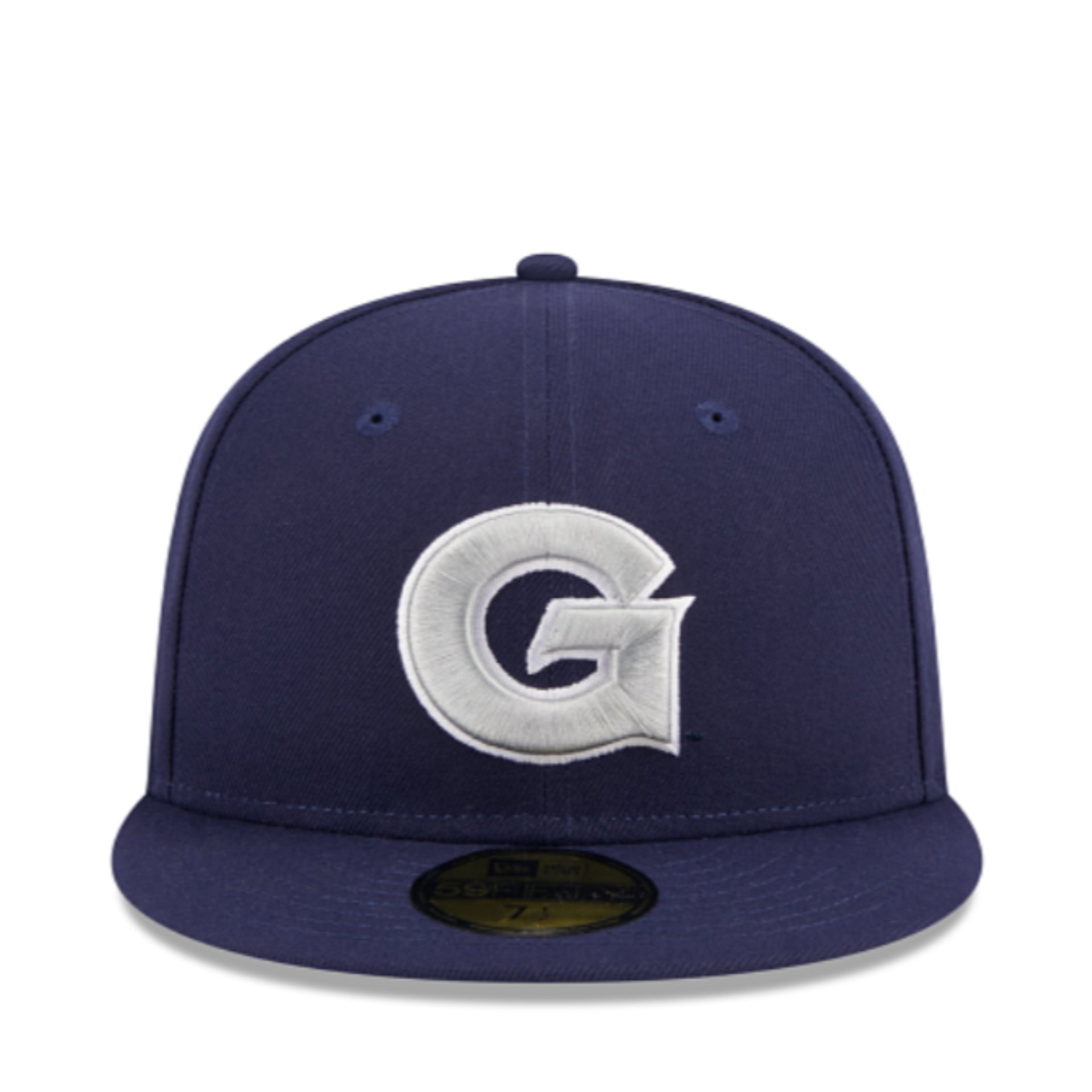 New Era Georgetown Hoyas Navy 59FIFTY Fitted Hat front view