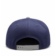 New Era Georgetown Hoyas G 9fifty Snapback Hat Navy Gray 2 Tone back view