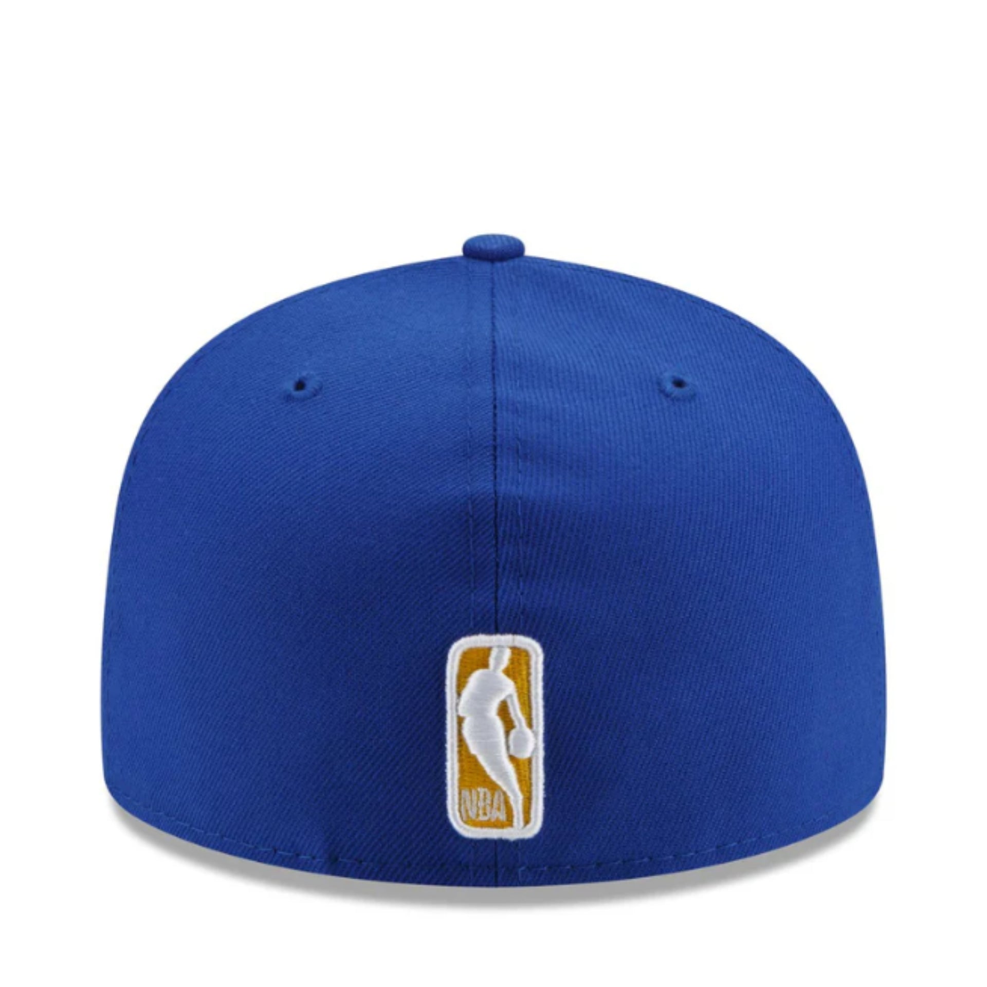 New Era NBA Golden State Warriors Blue 59FIFTY Fitted Hat back view