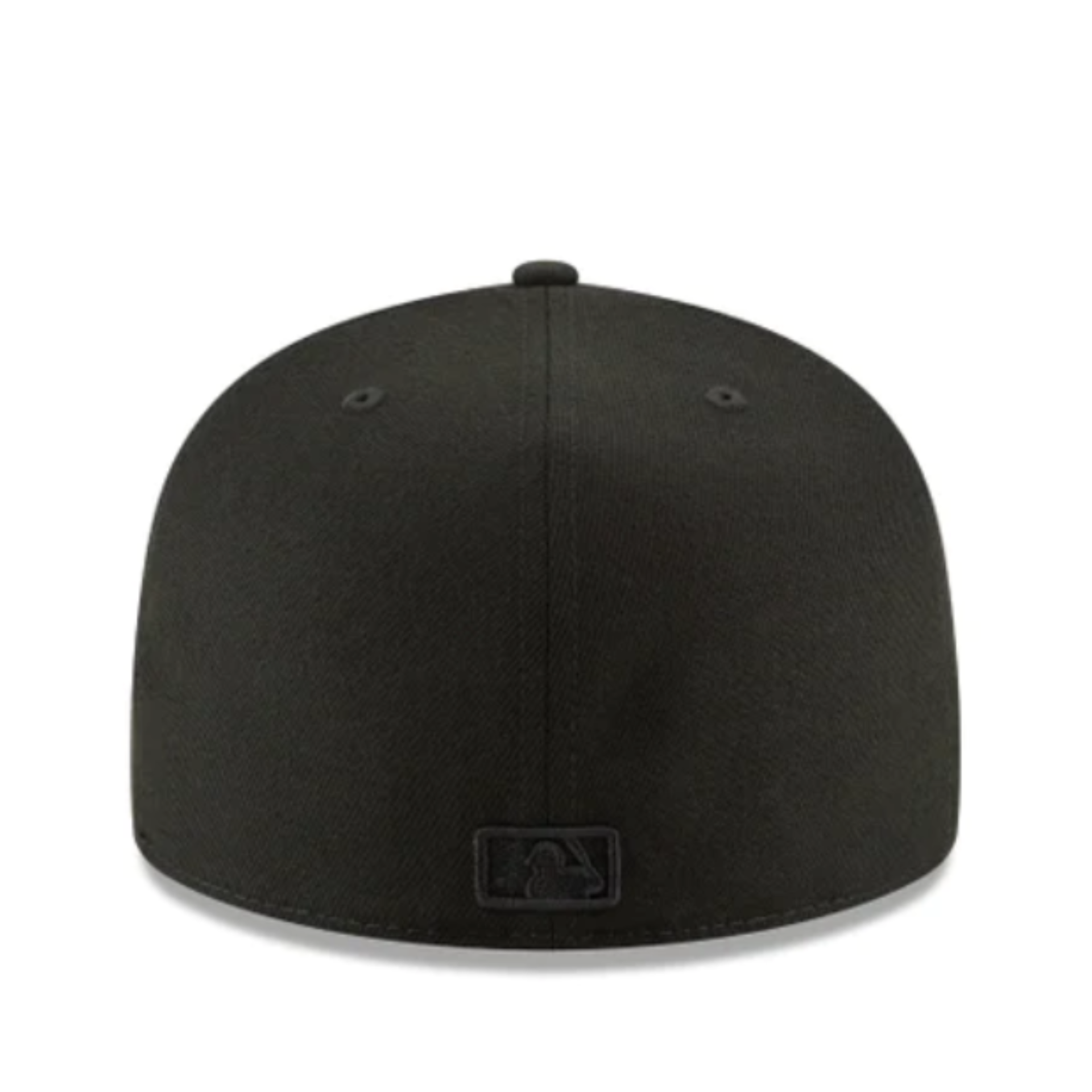 New Era Houston Astros Black on Black 59FIFTY Fitted Hat back view