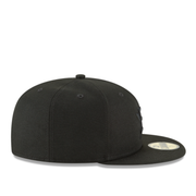 New Era Houston Astros Black on Black 59FIFTY Fitted Hat right side view