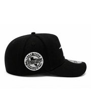 New Era Houston Astros Star Logo 45th Anniversary 9FORTY A-Frame Snapback Hat - Black/White side view