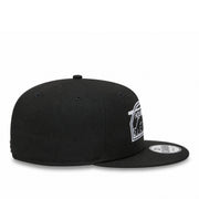 side view of houston astros Black baseball cap on a white background