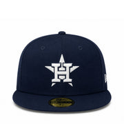 New Era Houston Astros Midnight Navy 59FIFTY Fitted Hat front view