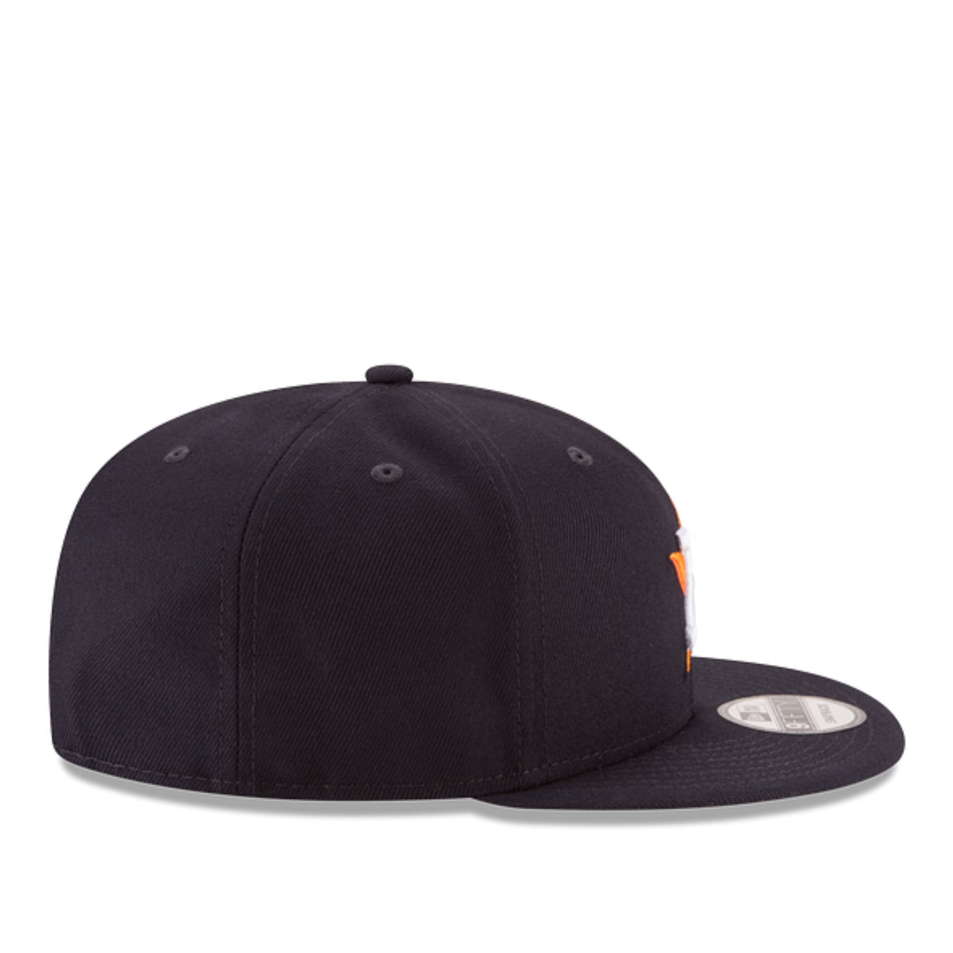 New Era Houston Astros Navy 9FIFTY Snapback Hat left right view