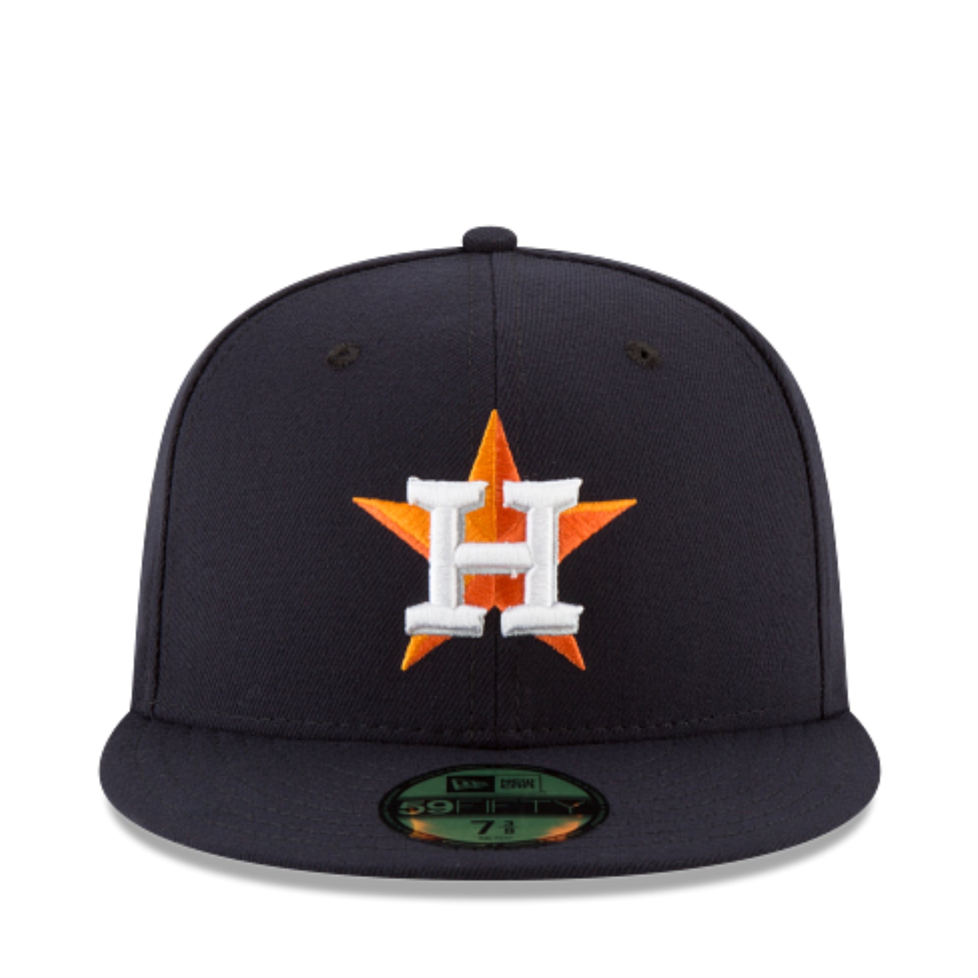 New Era Houston Astros Authentic Collection 59FIFTY Fitted Hat - Navy front view