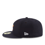 New Era Houston Astros Authentic Collection 59FIFTY Fitted Hat - Navy left side view