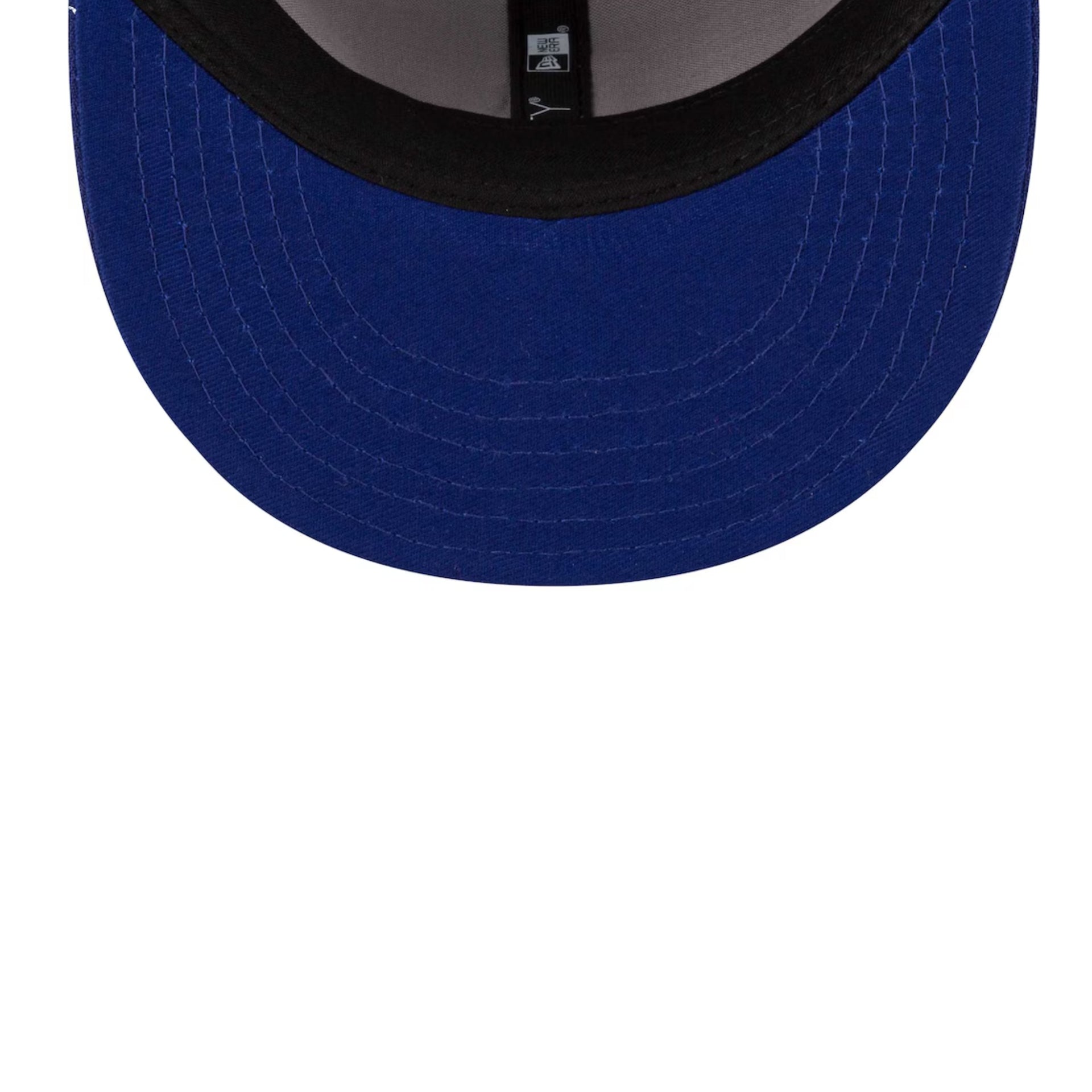 blue under visor of INFANT Los Angeles Dodgers Royal Blue 59FIFTY Fitted Hat
