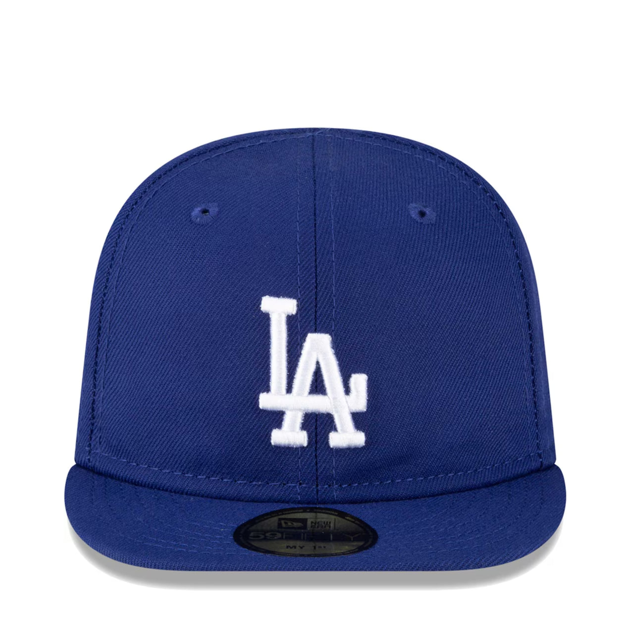 front view of INFANT Los Angeles Dodgers Royal Blue 59FIFTY Fitted Hat