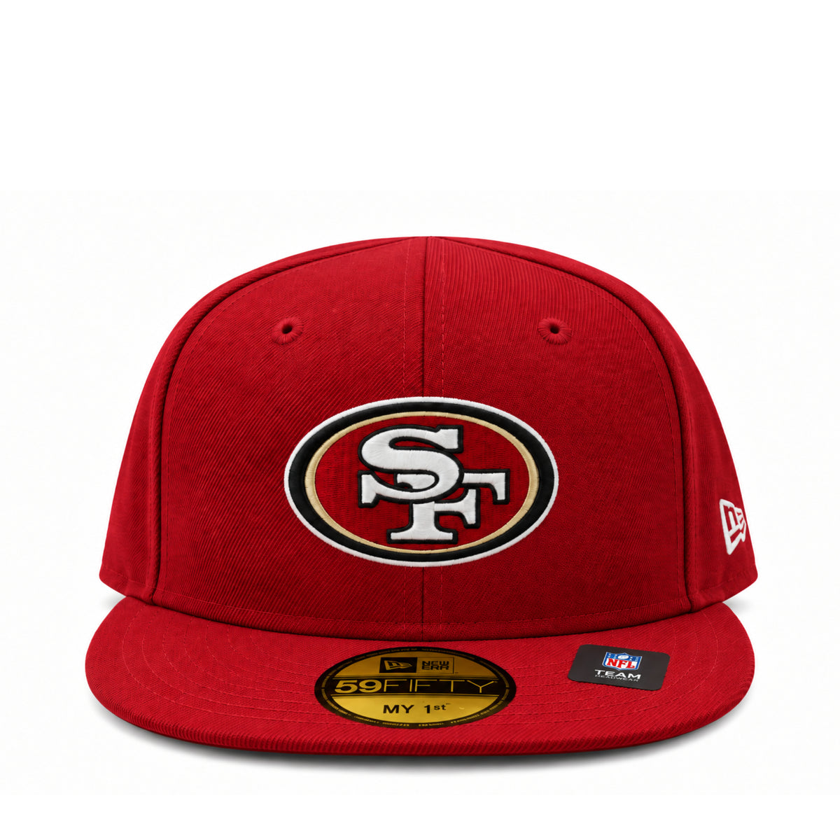 New Era INFANT My First San Francisco 49ers Red 59FIFTY Fitted Hat front view