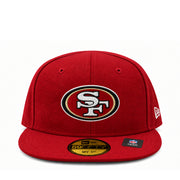 New Era INFANT My First San Francisco 49ers Red 59FIFTY Fitted Hat front view