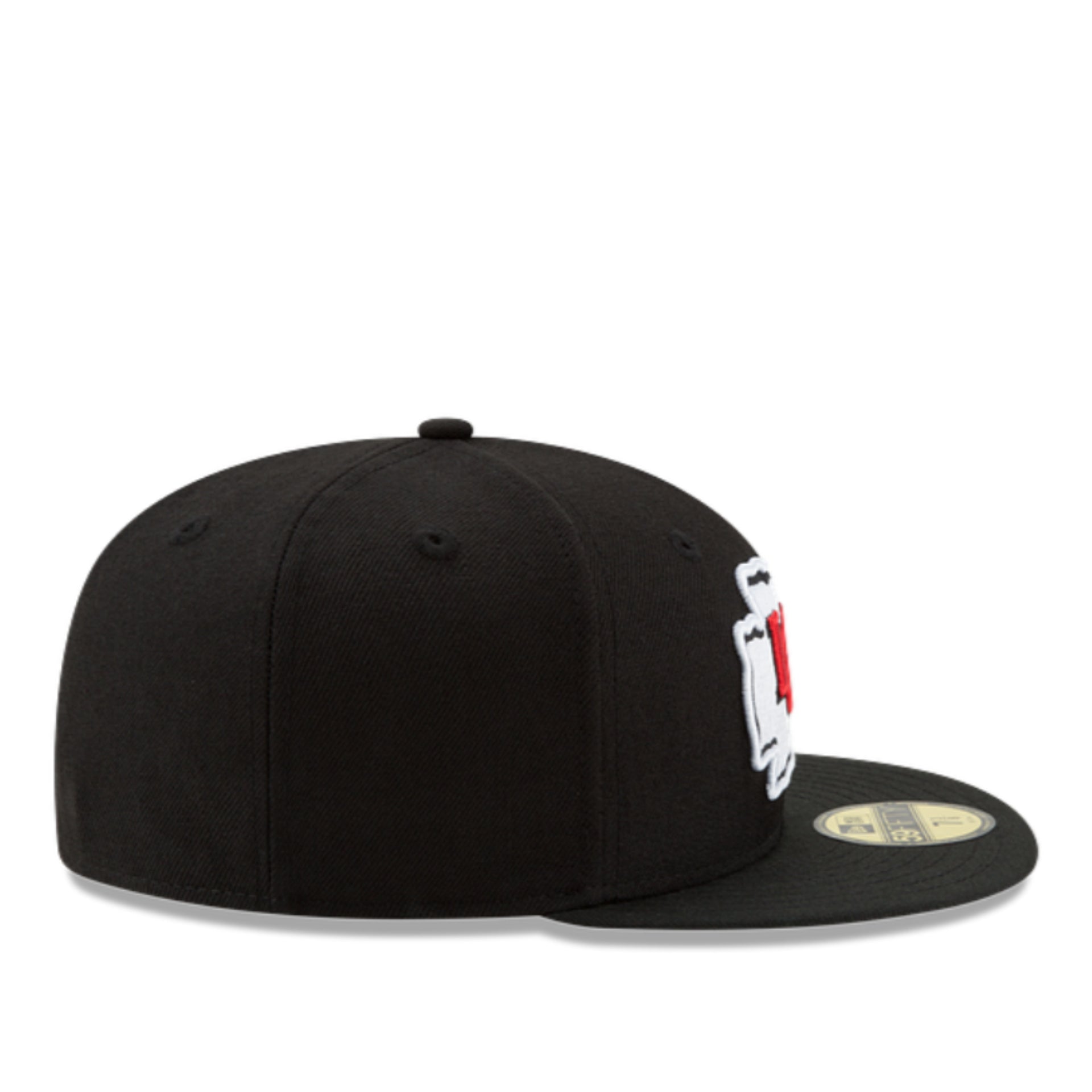 New Era Kansas City Chiefs KC Black 59FIFTY Fitted Cap right side view