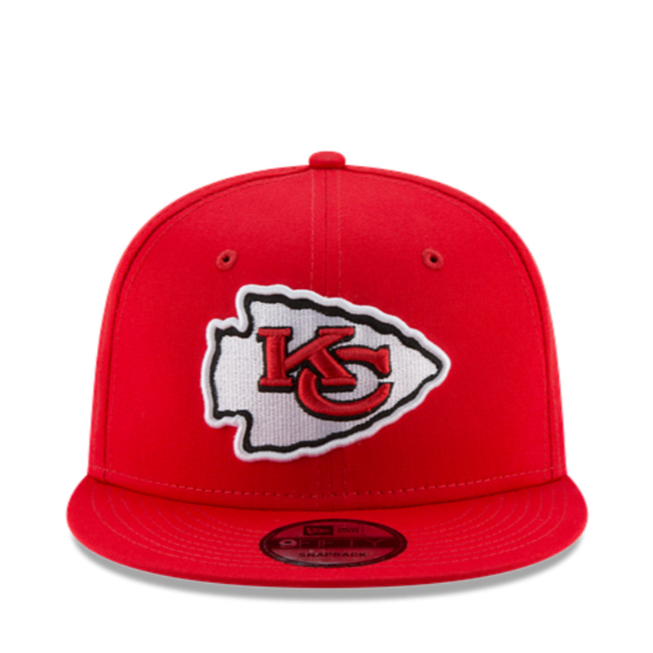 New Era Kansas City Chiefs KC Red 9FIFTY Snapback front view