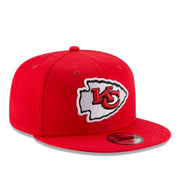 New Era Kansas City Chiefs KC Red 9FIFTY Snapback front right view