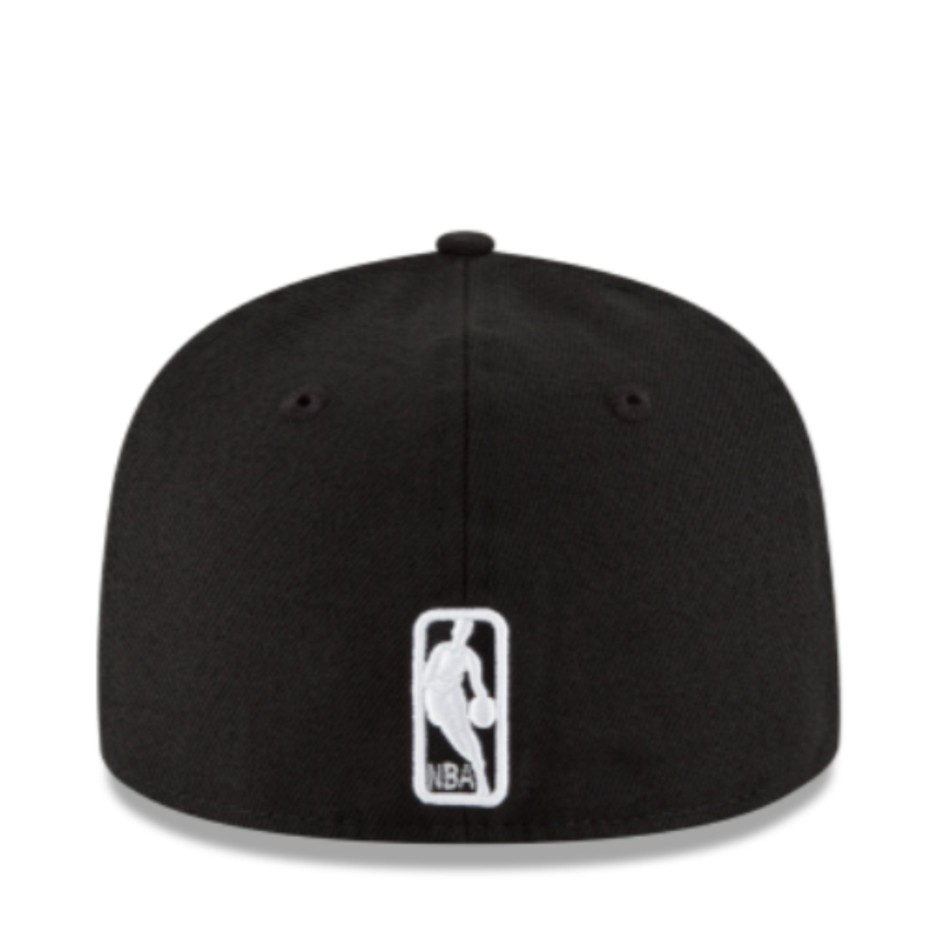 New Era Youth San Antonio Spurs Black 59FIFTY Fitted Hat back view