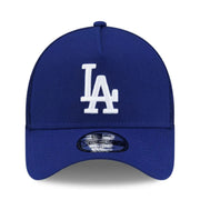 Los Angeles Dodgers LA A-Frame Mesh Blue 9FORTY Snapback front view