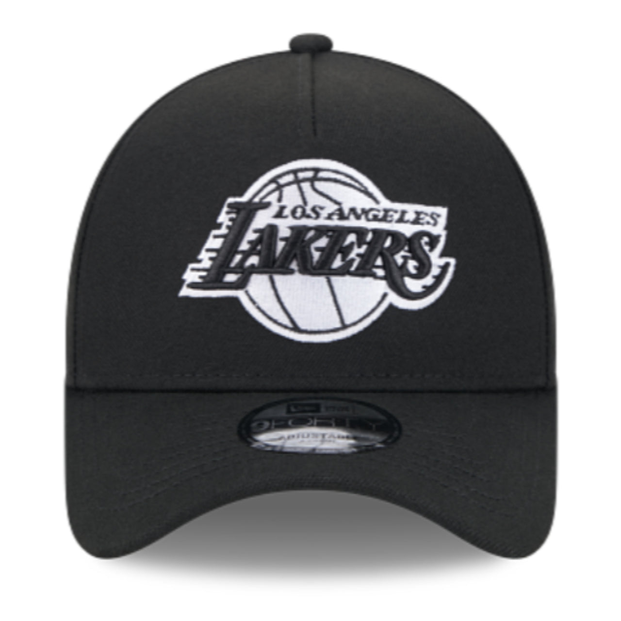 New Era Los Angeles Lakers 9FORTY A-Frame Snapback Hat front view