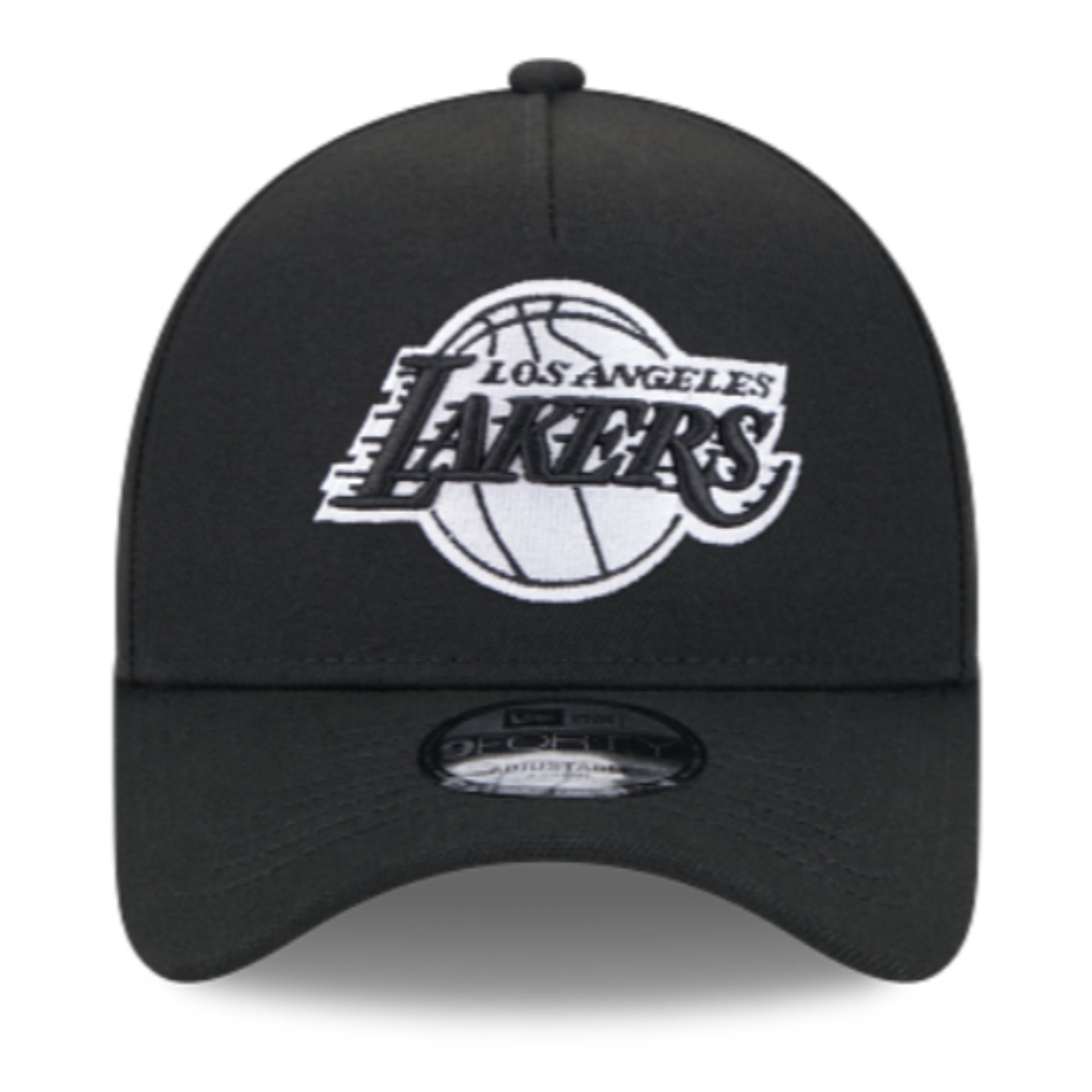 New Era Los Angeles Lakers 9FORTY A-Frame Snapback Hat front view